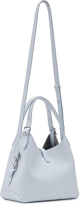 Retro-Style Decorative Crossbody Tote Bag Pale Sapphirine